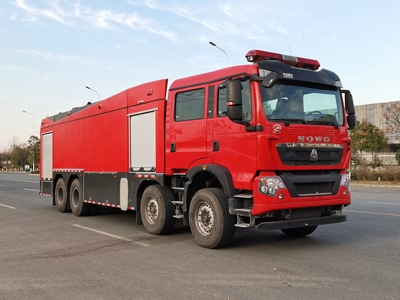 重汽豪沃18-20噸水罐消防車（T5G原裝雙排）